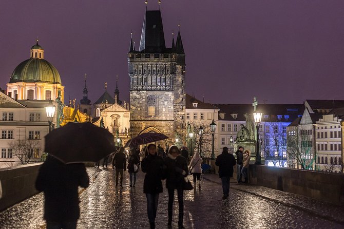 Private & Personalized Prague Night Tour with a Local Guide - Stop 3: Astronomical Clock at night plus Týn Church spires