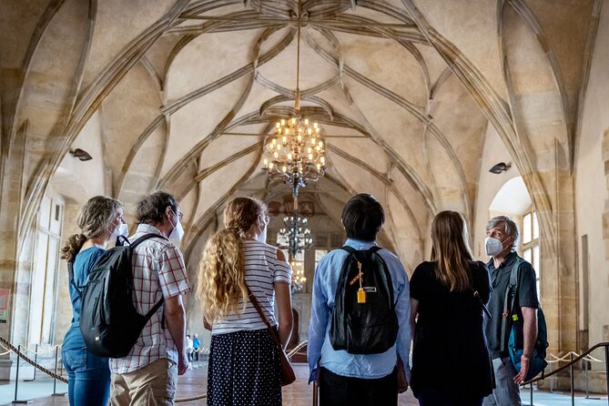 Private Prague Castle Walking Tour - The walk up to Prague Castle: gardens, moat, and first context