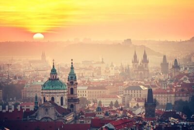 Private Prague City Highlights Tour with a Stop at a Czech Cafe - Municipal House and the Old Town edge: where Czech independence lives