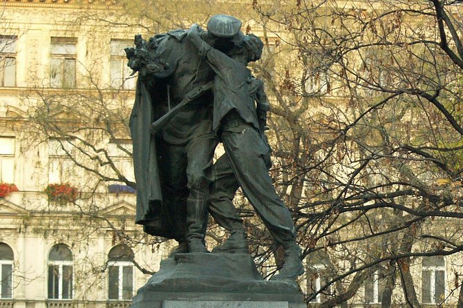 Private Prague Cold War Walking Tour - The upside-down King Wenceslas statue: Cold War irony still matters