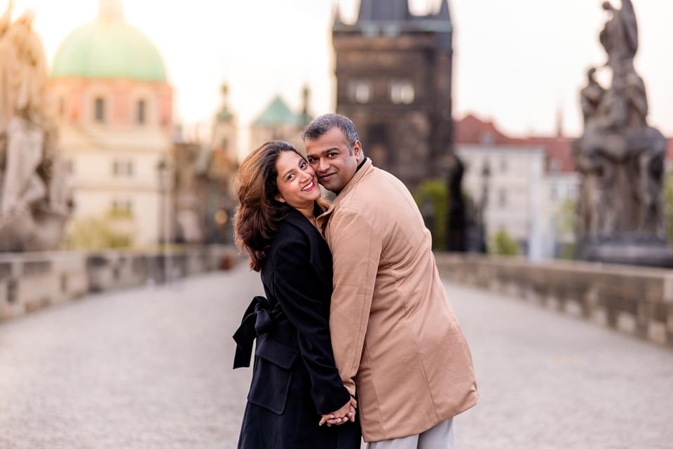 Private Prague Sunrise Photoshoot + Walking Tour - The 2.5-hour flow: walking tour rhythm plus a focused sunrise window