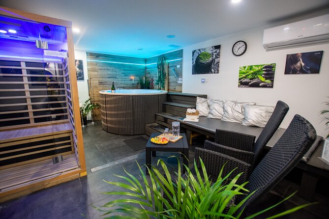 Private Spa with Jacuzzi and Sauna - BLACK ZONE - Jacuzzi and Two Saunas: How the Session Works in Real Life