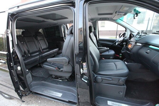 Private Transfer from Prague Airport to Prague City Hotels 1 - 7 pax - What you get on board: AC and WiFi matter more than you think