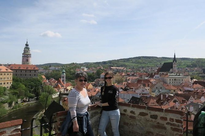 Private transfer in a Sanitized Car Prague to Vienna with 2h stop Cesky Krumlov - Prague Pickup That Actually Starts Your Trip