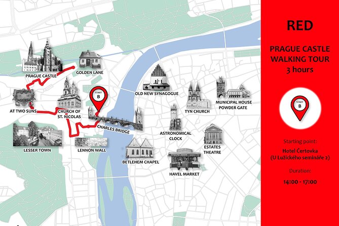 Private Walking Tour: From Charles Bridge to Prague Castle - Čertovka (Devil’s Channel): the quieter Prague break in the middle of the climb