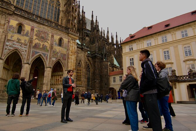 Royal Splendor Unveiled Private Prague Castle Interior Tour - Prašný most, the Deer Moat, and Garden Na Baste