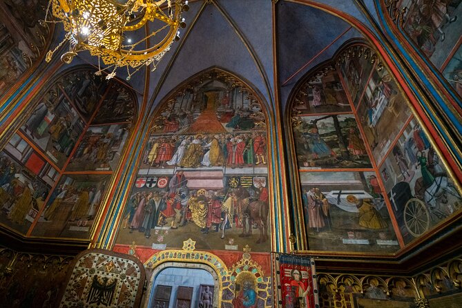 Royal Splendor Unveiled Private Prague Castle Interior Tour - St. Vitus Cathedral: gothic, tombs, and the main event
