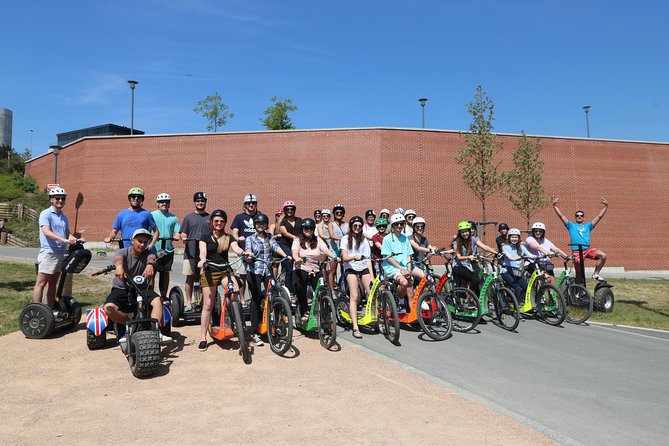 Scenic Panoramic views e-Scooter/ eBike Guided Tour of Prague - Getting started at Maltezske Square (and why the training matters)