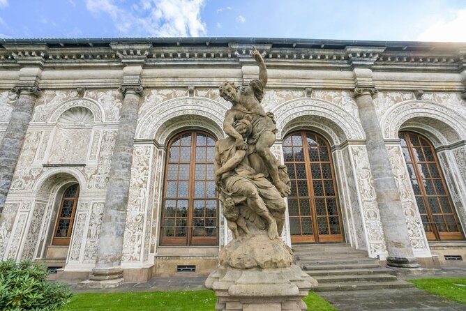 Skip the line: Prague Castle Interiors Tour with Local Guide - St. George’s Basilica: fresco fragments and the double staircase to St Ludmila