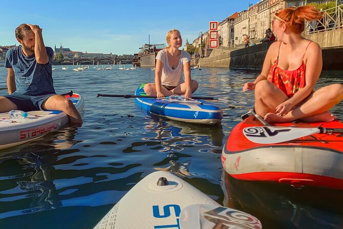 Stand-Up Paddleboarding on the Vltava River in Prague - Learning SUP fast: coaching that keeps you standing