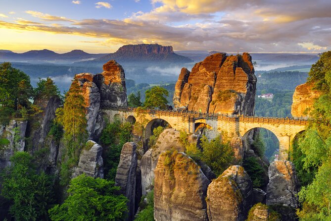 Terezin Camp & Bohemian Switzerland with Tisa&Bastei From Prague - Tisa Cliffs and the Narnia Labyrinth Trail