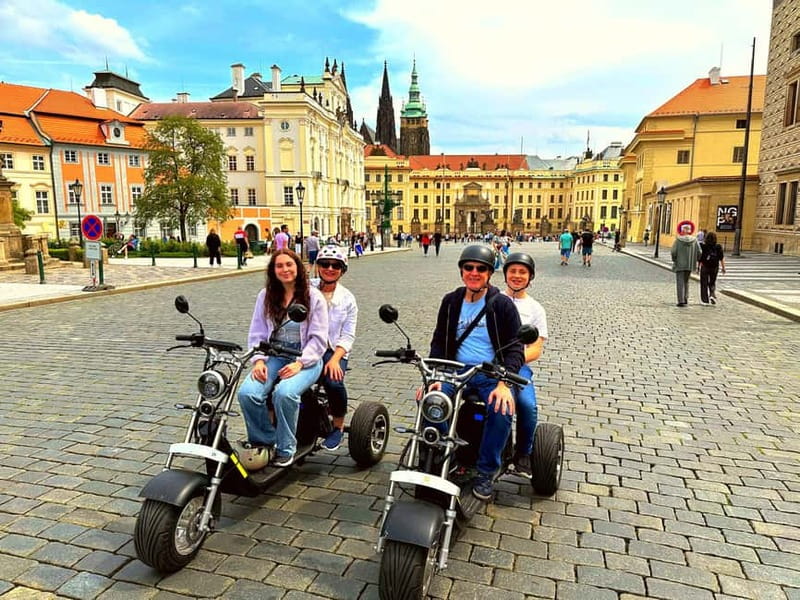 The best Trike Bike Prague city tour - Getting Rolling at Maltézské nám. 479/7 (Near Japan Embassy)