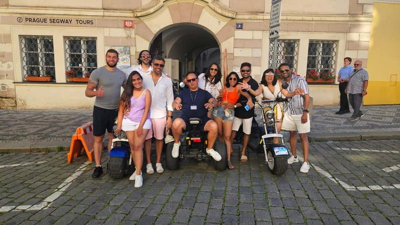The best Trike Bike Prague city tour - Little Venice of Prague and the Riverside Ride Along Vltava