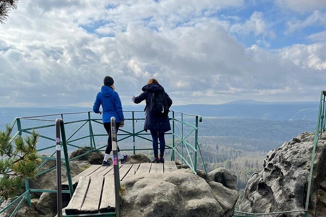 Winterland Tour to Bohemian and Saxon Switzerland from Prague - Pravčická Gate (or Tisá Walls): a forest climb with a reward at the top